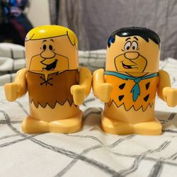 Barney & Fred Salt and Pepper Shakers