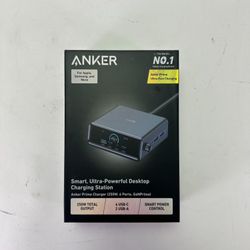 New Anker Prime Charger (250W, 6 ports, GaNPrime) Desktop Charger A2345