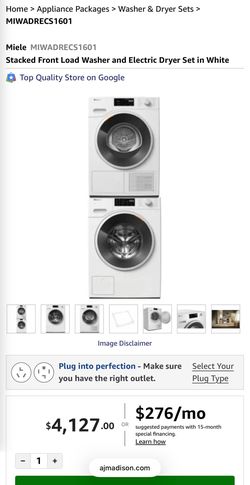 Washer and Dryer