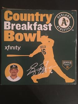 Oakland Athletics Billy Butler Country Breakfast Bowl
