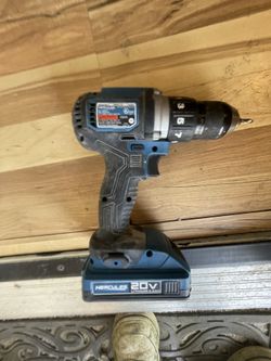 20V Cordless 1/2 in. Compact Hammer Drill/Driver And Battery 
