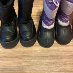 Snow Boots Size Toddler 8, 9, 10, 11  $10.00