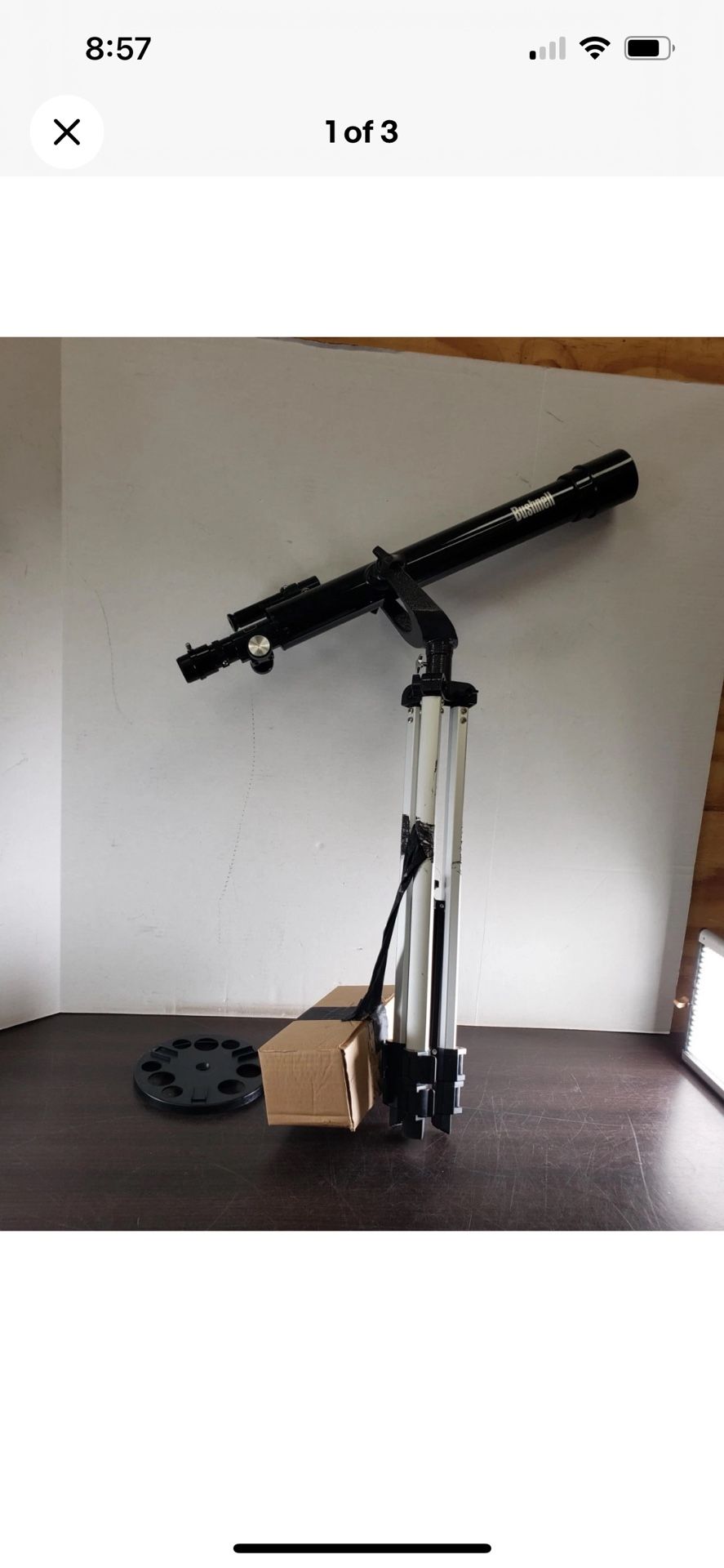 Bushnell 181561 Telescope With Tripod