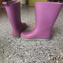 Size 13 Girls Rain Boots