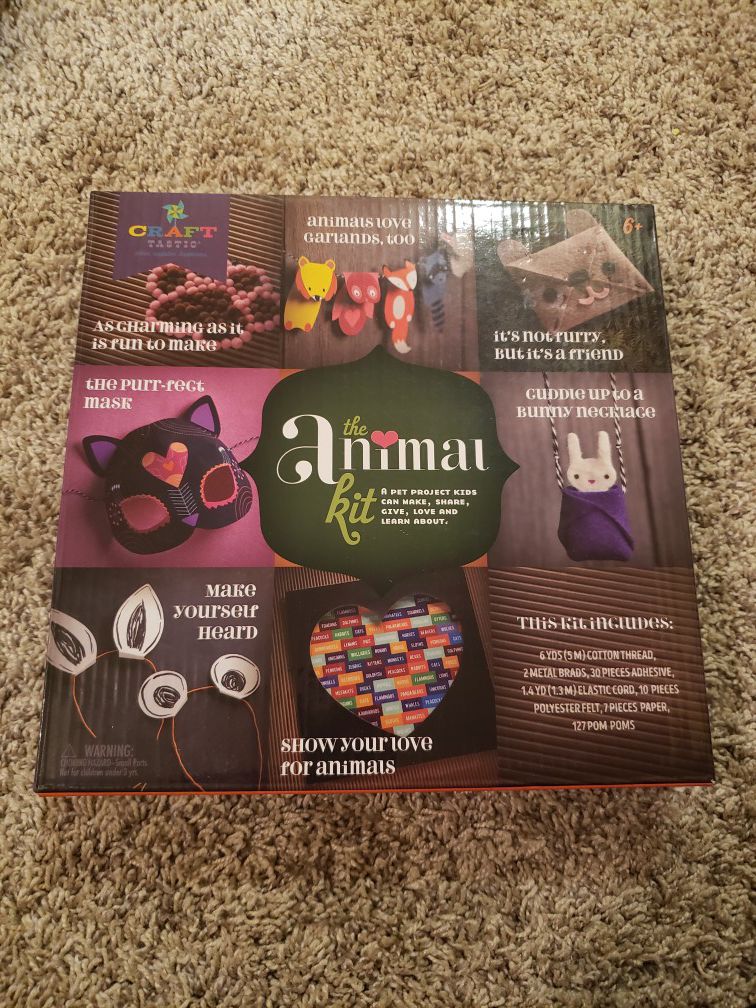 The Animal Craft Kit for Kids