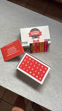 Board game - A Little Wordy 