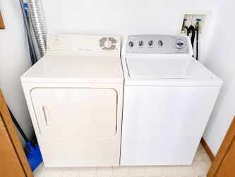 Washer & Dryer Set – Whirlpool Washer + GE Dryer - $450 obo
