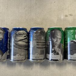 Star Wars Episode 1 Lot Of 12 Unopened Pepsi Cans!