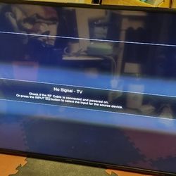 60" Vizio TV /w Remote +WALL BRACKET  REDUCED!!