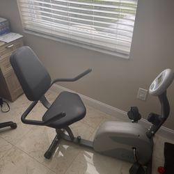 Exercise Bicycle Sitting Position New Condition 