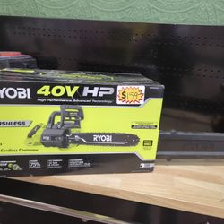 Ryobi 40v Hp Brushless 16 In Chaisaw
