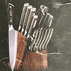 16 PCS  AILUKI KNIFE SET brand new NEVER USED