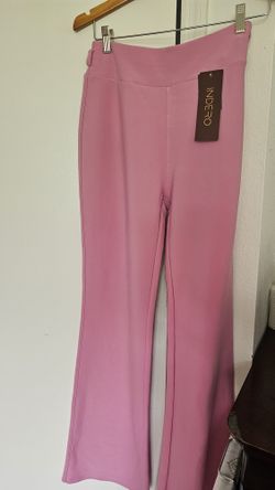 Pink Wide Leg Pants