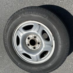 1 Only — 205/70r15 5x4.5 5x114.3 Stock Honda CRV CR-V tacoma Wheel Rim Good Tire