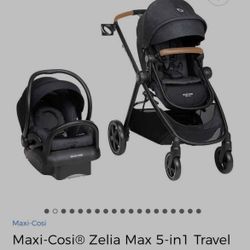 Maxi Cosi Zelia stroller System With Car Seat