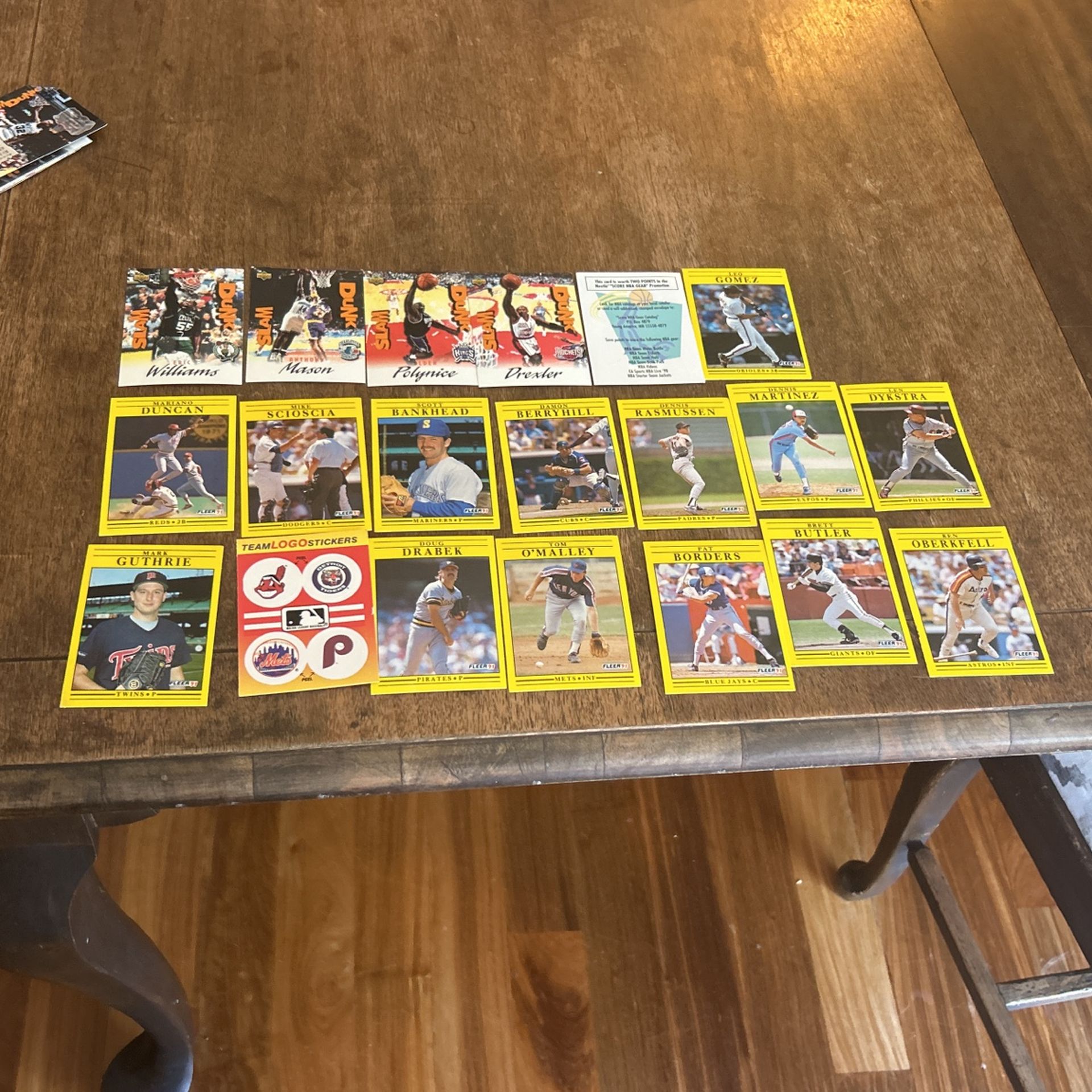 Basketball/baseball cards