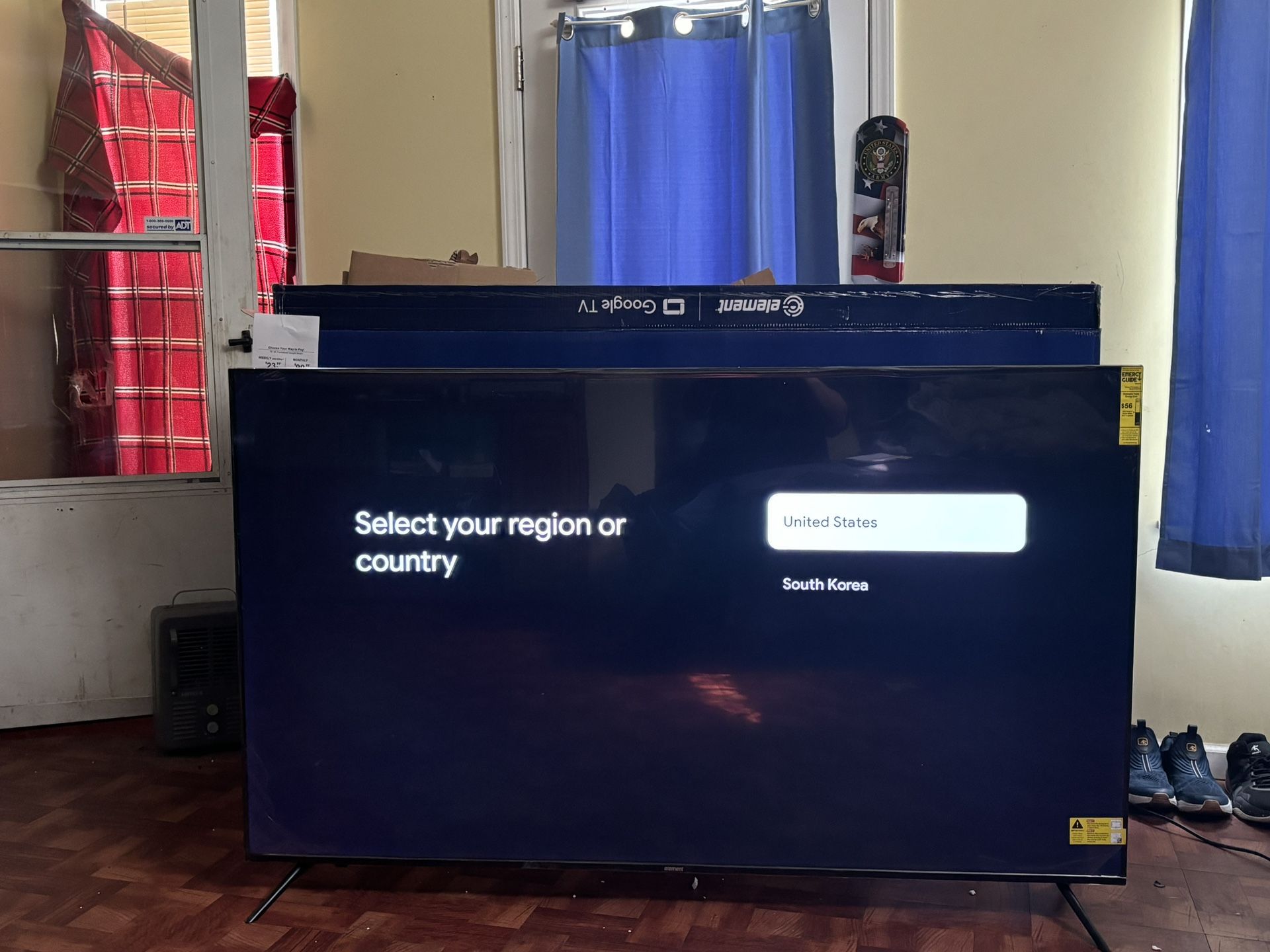 ELEMENT 75” 4K UHD HDR GOOGLE TV (FRAMELESS)