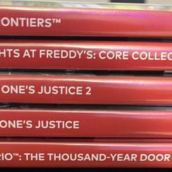 5 Nintendo Switch Games (Paper Mario Sonic My Hero Five Nights At Freddy’s)