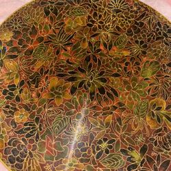 Chinese Cloisonné enamel plate 