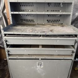 Metal Storage With Drawers.. 