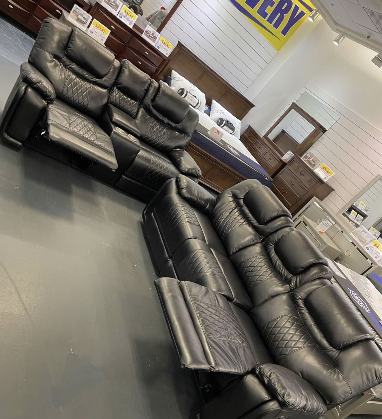 Santiago Two Piece Reclining Living Room, $1099