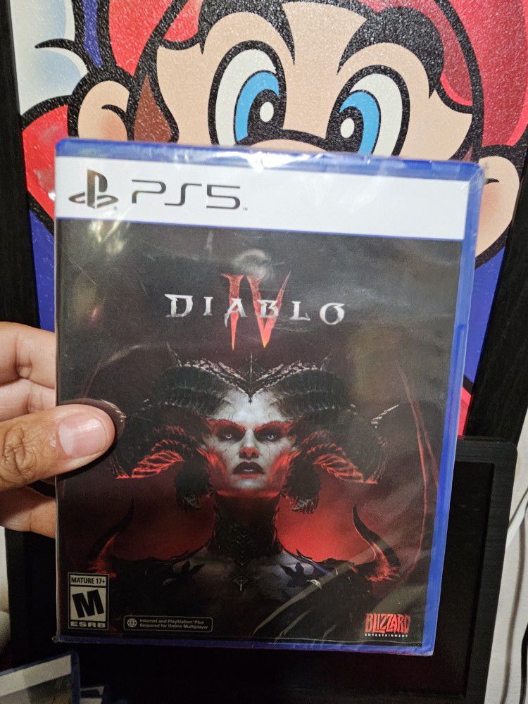 PS5 Game Diablo IV Brand New 