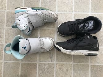 Two pair of Jordon Boys Size 7 Youth $60 for both
