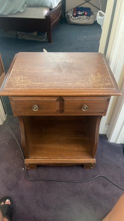 Oak Side table