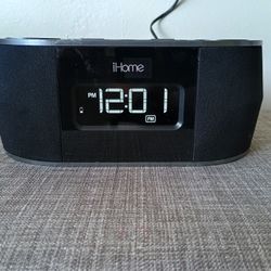 Ihome Ibt38 Wireless Charging Bluetooth Alarm Clock 