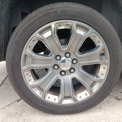 One Chevy 6 Lug Rim 22 Inch