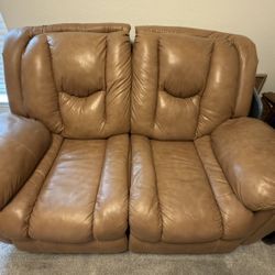 Brown Loveseat Recliner