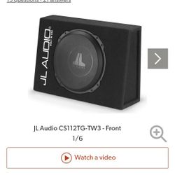 Jl Audio Sub/amp