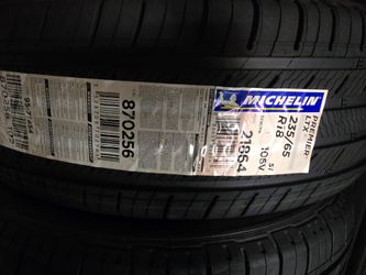 2 new Michelin Premier LTX 235/65R18