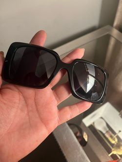 Versace Black Square Frame Sunglasses