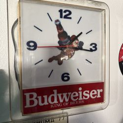 Budweiser Clock