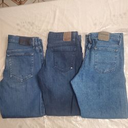 3 Mens Jeans 32x30