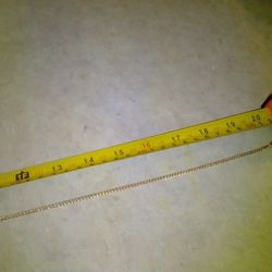 Gold Necklace 20in