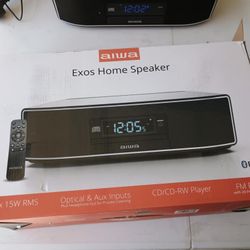Home Speaker Audio System CD Player With Bluetooth 
