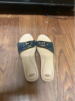 Dr. Scholl's Women's Classic Sandal Saddle Snake Print Size 8M