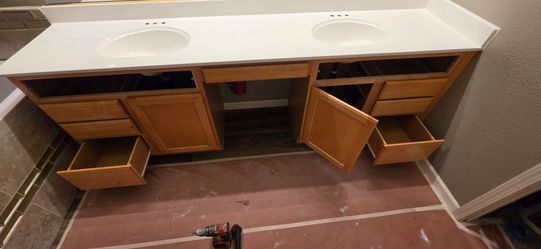 Cabinets Refinished