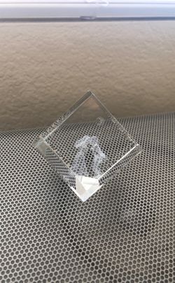 Cute Glass Cube