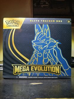 Pokemon Mega Evolution Lucario Elite Trainer Box
