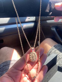 14k Solid gold necklace