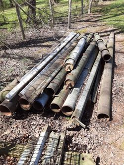 Pipe Materal 6inch And Angle IronCan Cut To Lengthr