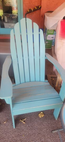 2 Wooden Adirondack Chairs