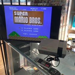 Original Nintendo With Mario Bros