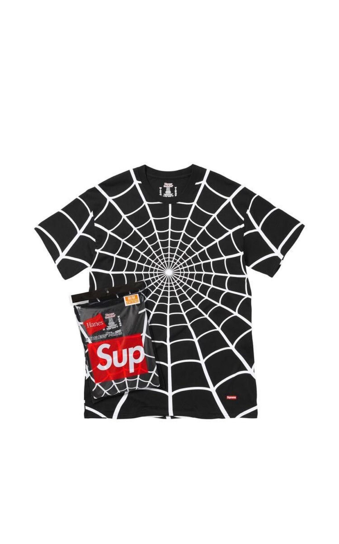 Supreme x Spider-Man Hanes tee