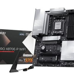 MSI PRO X870E- PRO AMD Motherboard- NEW