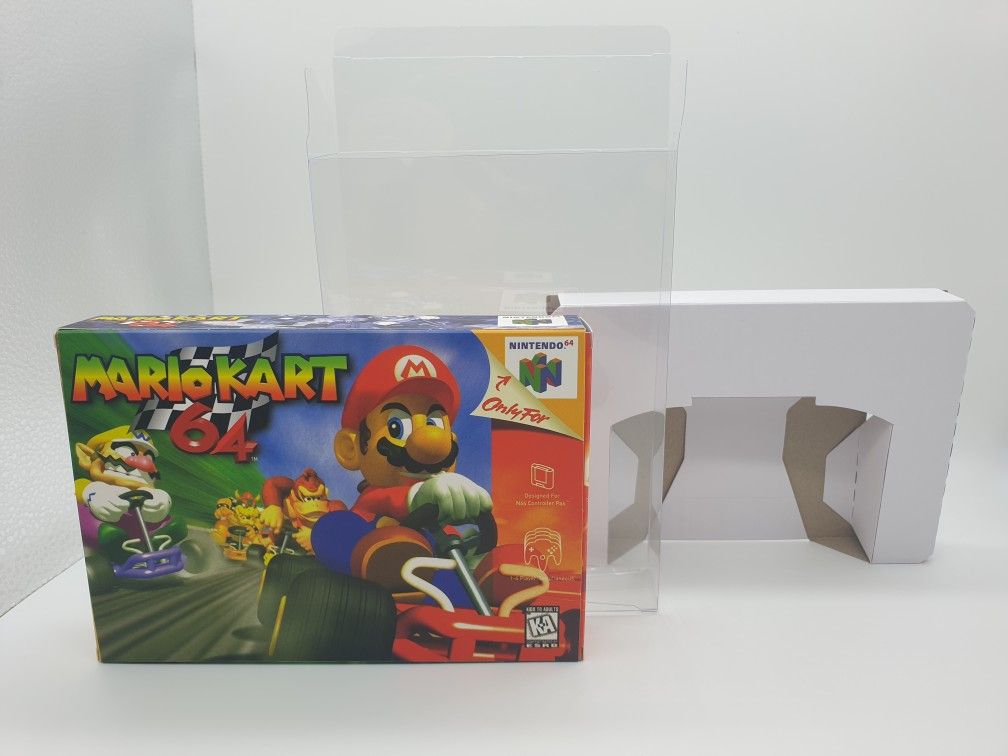 Custom Mario Kart Box For Nintendo n64 (still Available)