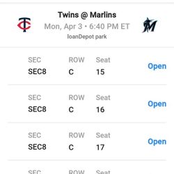 Marlins Vs Twins